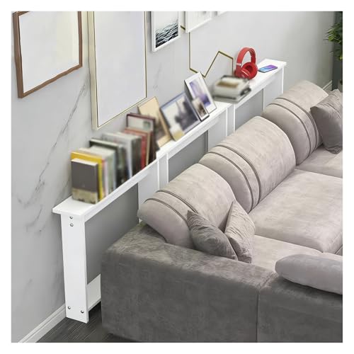Mesa consola estrecha para detrás del sofá, diseño que ahorra espacio, carga máxima de 110 libras, ideal para encimera de cocina o dormitorio, dimensiones: 47.2 pulgadas de largo x 3.9 pulgadas de