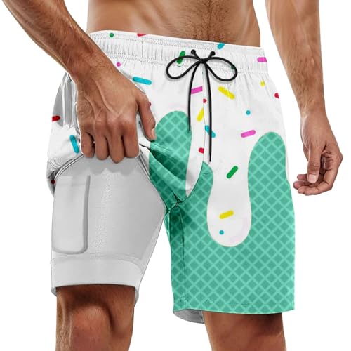 Bermuda homme de plage confortable à séchage rapide pour les vacances d'été