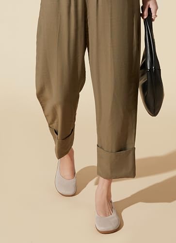 Arromic Wide Toe Box Ballet Flats Shoes for Women Slip on Knit Dressy Shoes Washable Soft Ballerina Lightweight Ladies Walking Flat2