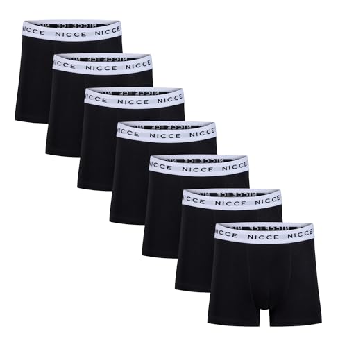 Boxer de algodón Nicce que no se sube pack de 5 calzoncillos suaves XL