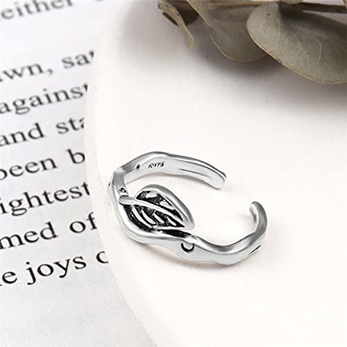 Bague ajustable femme argent S925 finis les problèmes de taille