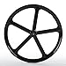 SOLOMONE CAVALLI 700c 5 Spoke All-in-one Bicycle Wheel Set Mag Wheelset for Fixie Fixed Gear Road Single Speed