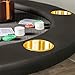 Brybelly Poker Table Cup Holder Inserts - Durable and Rust-Proof, Drop-in Table Cup Holder for 3.375