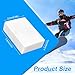 lasuroa Ski and Snowboard Wax, 3.07x2.09x0.91in Snowboard Wax Scraper Universal Ski Care Racing Wax Kit Snow Wax Ski Snowboard Accessories for Protecting Ski and Snowboard