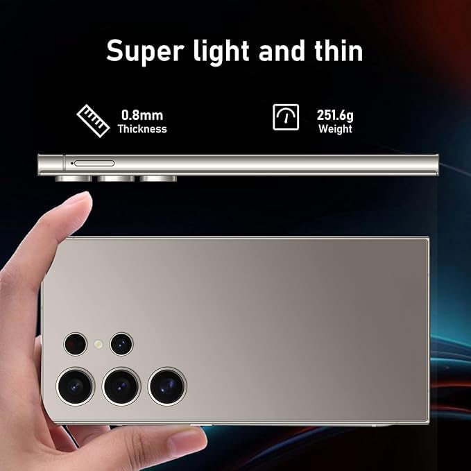 Miniatura 5 de Teléfono Android C24 Ultra Desbloqueado, 8GB+256GB Gran Almacenamiento Desbloqueado, Teléfono celular Android 14.0, 6800 mAh Batería Teléfono