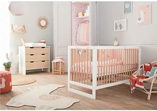 Noukies M S Tour De Lit Veloudoux 1 Unite Ecru Amazon Fr Bebe Et Puericulture