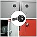 Kyuionty 2 Pack Combination Cabinet Cam Lock, Password Coded Drawer Lock, Zinc Alloy Security Locks for Cabinet Drawers Mailbox (1-1/8