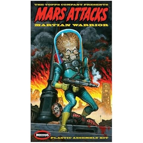 Mars Attacks Martian Figure Cover