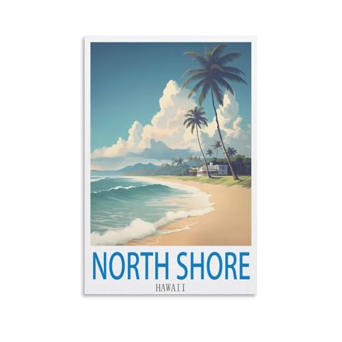 DIY 5D Diamond Painting Arts Kits for Adults North Shore Hawaii 5D Diamond Art Kits for Adults Beginners, DIY Full Drill Diamond Gem Art Stitch, 40x40cm