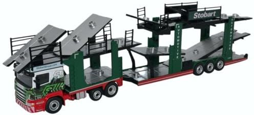 Oxford Diecast 76SCT005 Eddie Stobart Car Transporter - Christina Frances