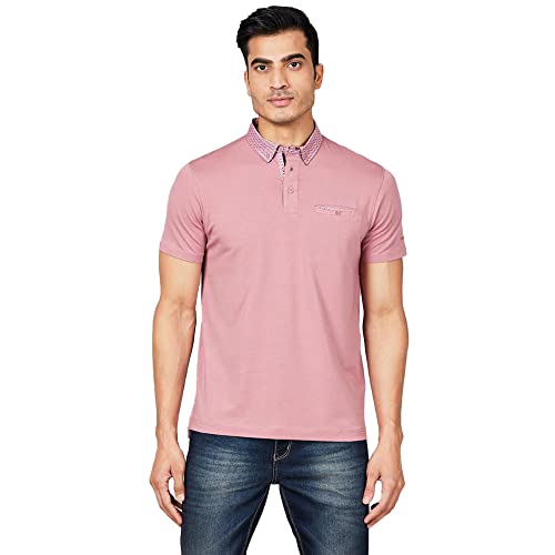 Image of VETTORIO FRATINI by Shoppers Stop Solid Cotton Regular Fit Mens T-Shirt