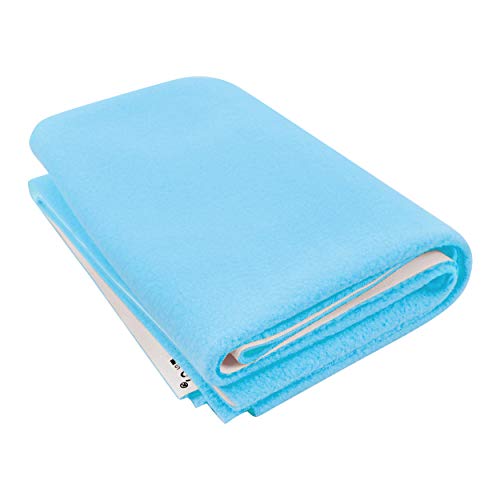 Image of POLKA TOTS Premium Waterproof Dry Sheet for New Born Baby | Extra Absorbent Bed-Cot Protector Mat | Water Proof Sheets for Kids Urine | Rubber Sheet for Adult & Toddlers | 50 x 70 CM S (Pack of 2)