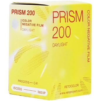 RETOCOLOR Prism 200 35mm Color Negative Film, 36EXP, ISO200, C41 Process, DX Code