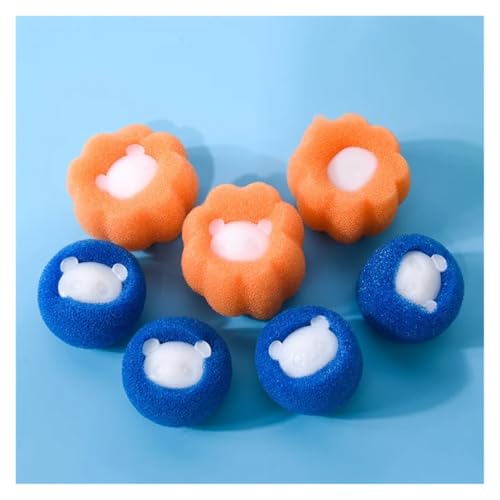 YUGHKBN Magic Laundry Ball Kit Reusable Clothes Hair Cleaning Tool Pet Hair Remover Washing Machine Cat Dog Hair Catcher Laundry Ball(W)