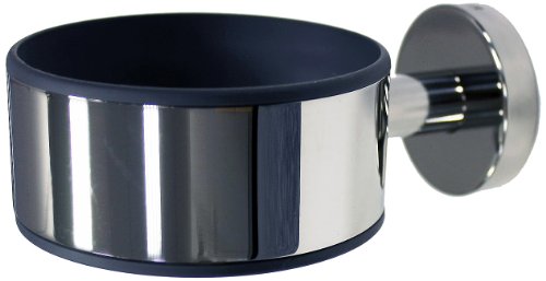 Boston Fönhalter, Edelstahl poliert, praktische Halterung für Ihren Haartrockner