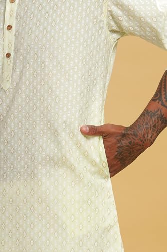 Image of BE ACTIVE Cotton Kurta for Men | Traditional and Classy Design | Indian Kurta | Full Sleeve Kurta