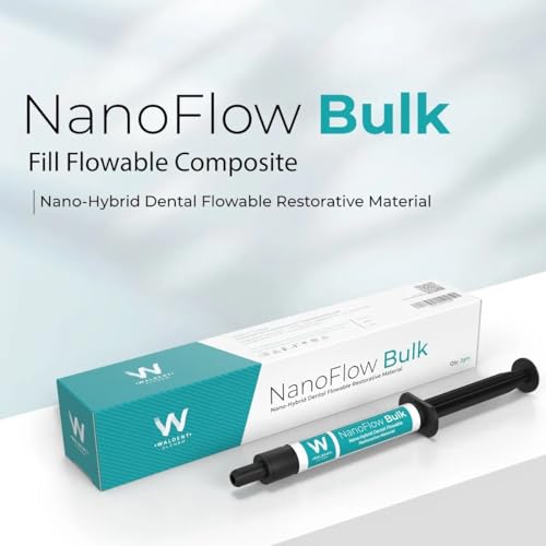 Image of Waldent NanoFlow Bulk Fill Flowable Composite | Light-Cure Flowable Restorative | High Strength & Flexibility | Deep Curing | Low Shrinkage Composite Resin