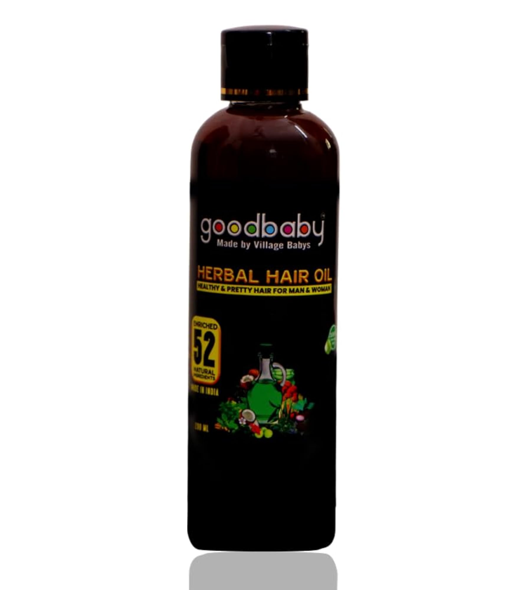 Natural Herbal Hair Oil, 500ml