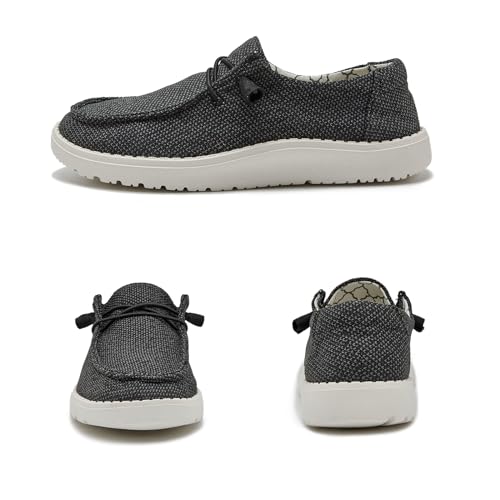 Women's Comfortable Slip-On Flats - Casual Lace Up Loafers (Sizes 5.5-11)