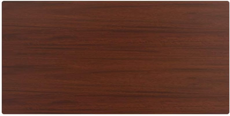 FLEXISPOT Whole Piece 48"x24" Desktop 1" Thickness Height Adjustable Desk Rectangular Tabletop Mahogany Board (48INCH Mahogany Top)