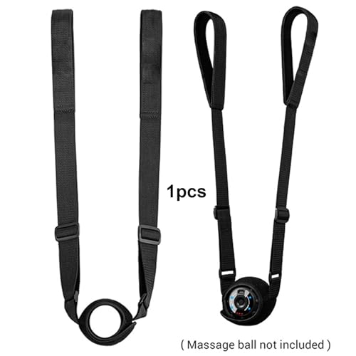 Correa de masaje vibratoria ajustable y compacta para alivio muscular multiusos 6