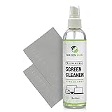 Screen Cleaner – Green Oak Screen Cleaner Spray for LCD, LED, TVs, Laptops, Tablets, Monitors, Phones, and Other Electronic Screens - Gently Cleans Fingerprints, Dust, Oil (8oz)