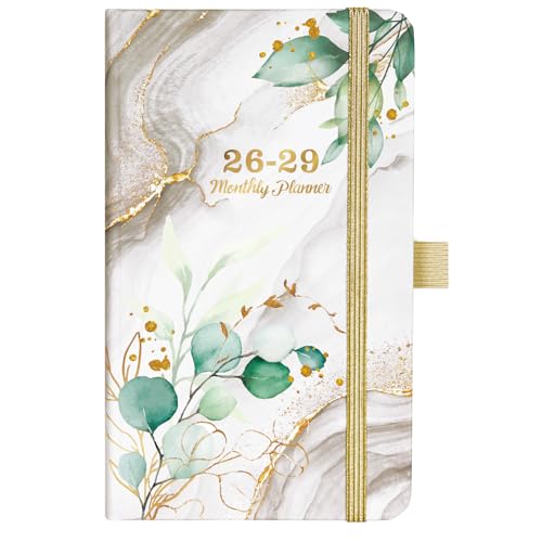 Pocket Calendar 2026-2029 - 3 Year Monthly Planner, July 2026 - June 2029, 6.4" x 3.8", Pocket Calendar 2026-2029 for Purse Small Size Monthly Planner