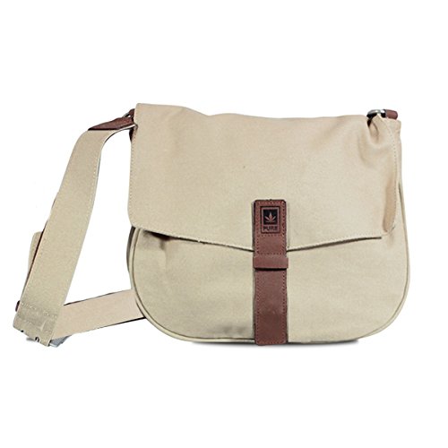 Pure HF 0082 canapa cotone borsa a tracolla h21,5