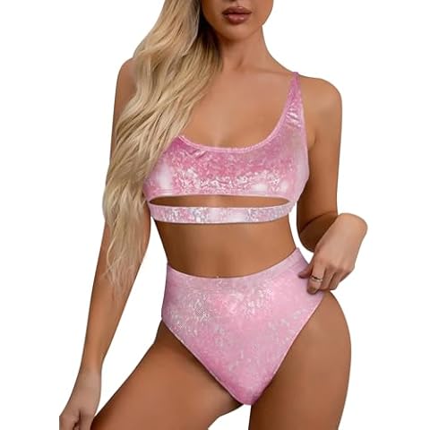 Ella Lust Glitter Rave Bikini Set Cover