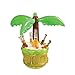Cowslip Seaux de Refroidisseur de Bière - Palmier Gonflable avec Boissons Ventilateur | Glacière Gonflable pour Fêtes D'été | Seau À Glace de Bière pour Plage Piscine