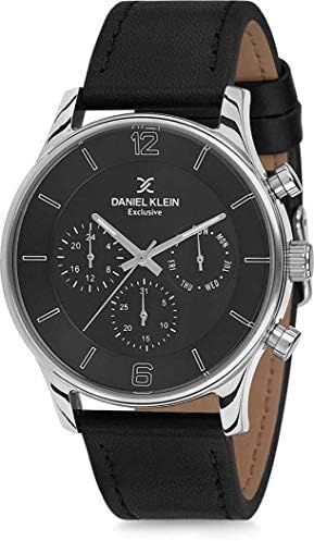 Daniel Klein Exclusive-Gents Analog Gunmetal Dial Men's Watch - DK11739-4