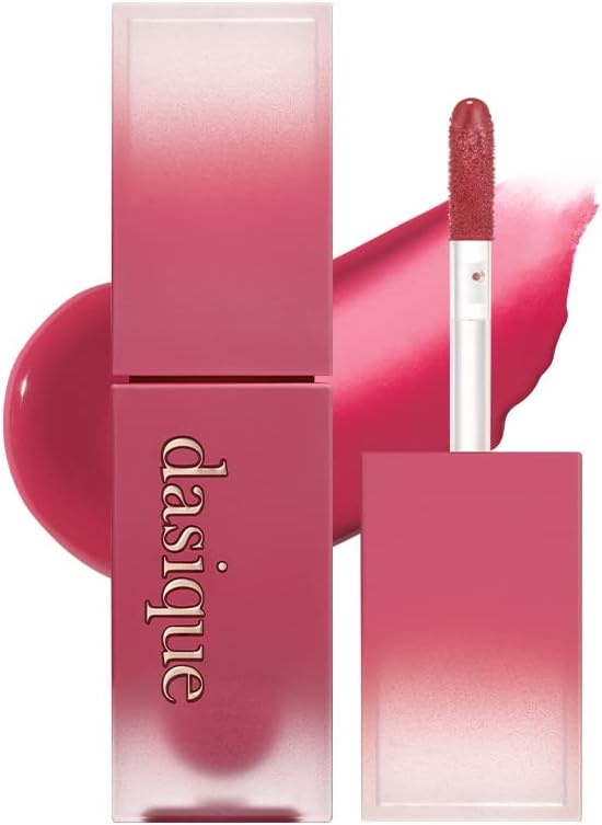 Dasique Cream de Rose Tint (06 Ruby Jam) | Velvet Cream Matte Lip Stain, Infused with Rose Water | Vegan, Cruelty-free