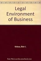 Legal Environment of Business 0201106043 Book Cover