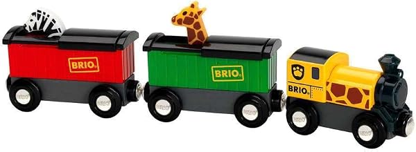 BRIO (ブリオ) サファリトレイン 33722 対象年齢 3歳~ 【おもちゃ 玩具 木製おもちゃ 機関車 車両 プレゼント(誕生日/クリスマス)】 - 2