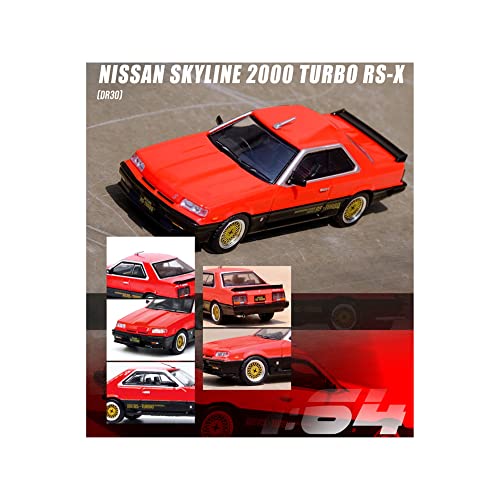 Skyline 2000 RS-X Turbo (DR30) RHD 1/64 Modelo Diecast miniatura 3