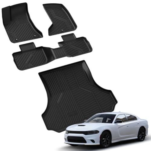 Image of LASFIT Floor Mats for Dodge Charger /Chrysler 300 AWD 2011-2023