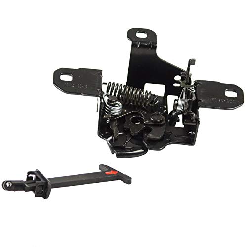 Autopa 1J0823509C Hood Latch Lock + 1Jd823593B Release Pull Rod Handle For Volkswagen Golf Jetta 2000-2006 #TOP4