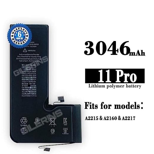 Image of Original Battery for iPhone 11 Pro A2215 & A2160 & 2217 Battery with 6 Month Warranty*****(S00239)