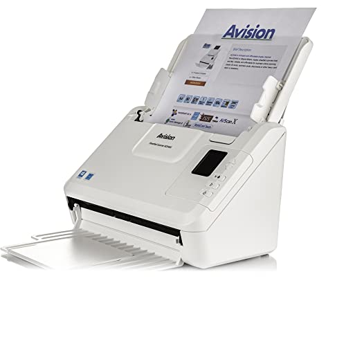 AD340G Compact High Speed Duplex Document Scanner - 40ppm/80ipm