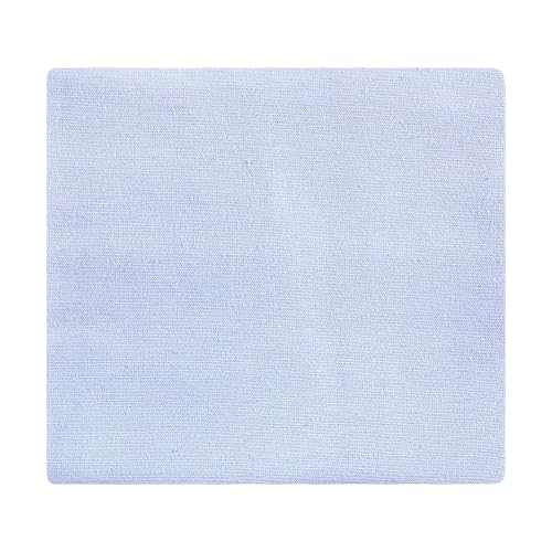 Image of Hudson Baby Unisex Baby Cotton Flannel Receiving Blankets 4-Pack, Blue Cosmos, One Size