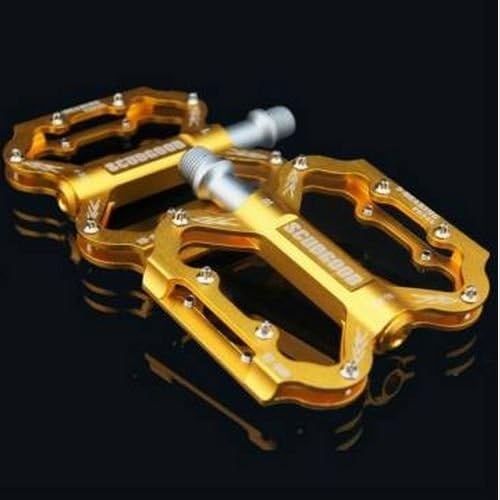 GokuStore SCUDGOOD Triple Bearing Aluminum Alloy CNC Bicycle Pedal Road MTB Bike
