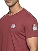 DOMIN8 Mens T-Shirt, Burgundy red, M #2