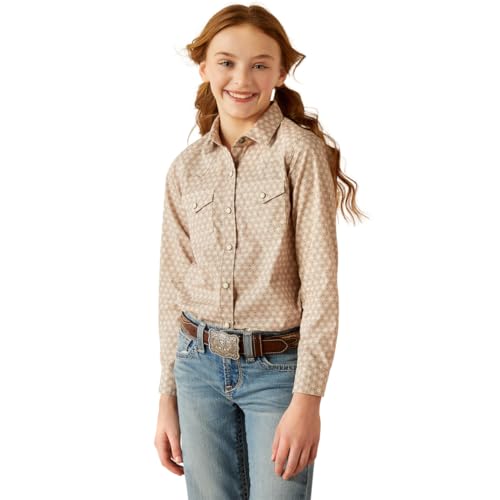 Ariat Girls' Bella Printed Shirt