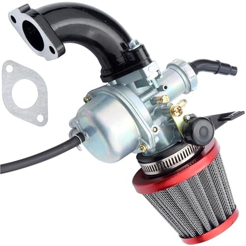 Carburador de moto 110cc y 125cc con colector y filtro de aire para ATV Quad y SSR Dirt Bike