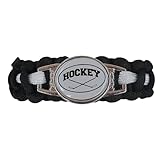 Infinity Collection Hockey Paracord Bracelet, Hockey Jewelry, Hockey Gift- Unisex Hockey Bracelet for Hockey Players
