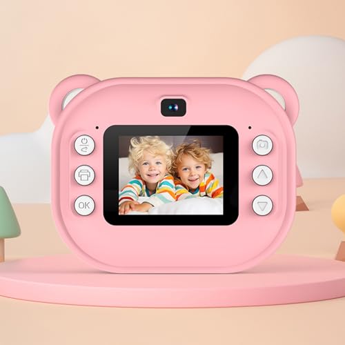 Câmera digital infantil, impressão instantânea da câmera | Câmeras instantâneas infantis 1080P com g