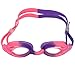 ICRPSTU Kids Swimming Goggles High Definition Leak Proof Anti Fog Adjustable Swim Glasses for Boys and Girls (Purple Pink)