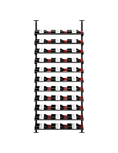 Soporte Modular para 66 Botellas Ultra Wine Racks Negro miniatura 3