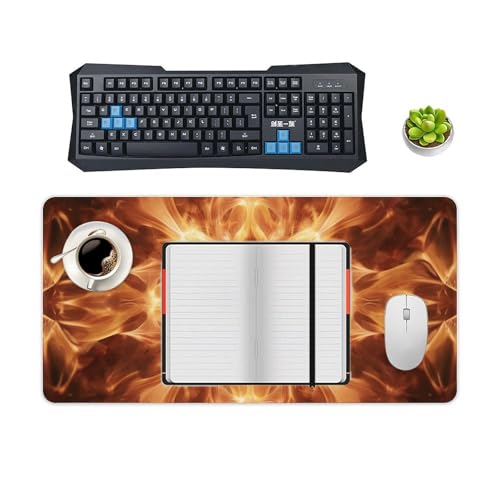 Mouse Pad Gaming Diseño Llama 60x30 cm Antideslizante miniatura 4