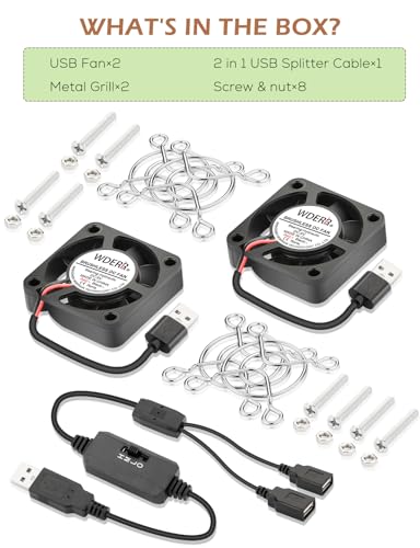Refrigeración de computadora 5V USB de alta velocidad para proyectos DIY 7
